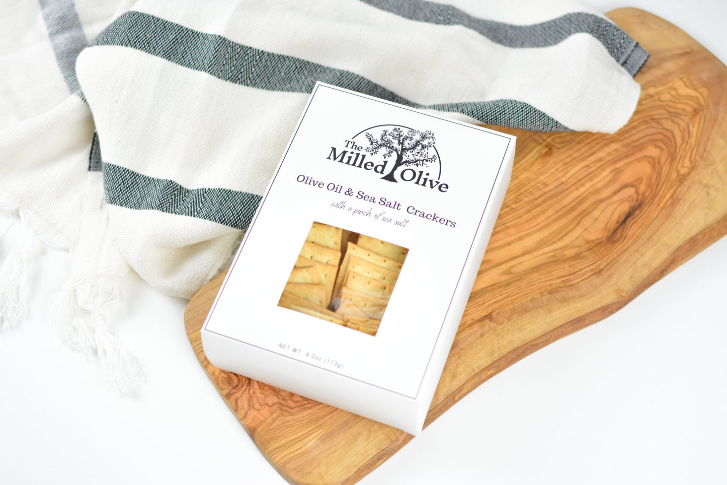 Olive Oil & Sea Salt Crackers