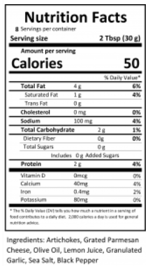 Artichoke Parmesan Spread