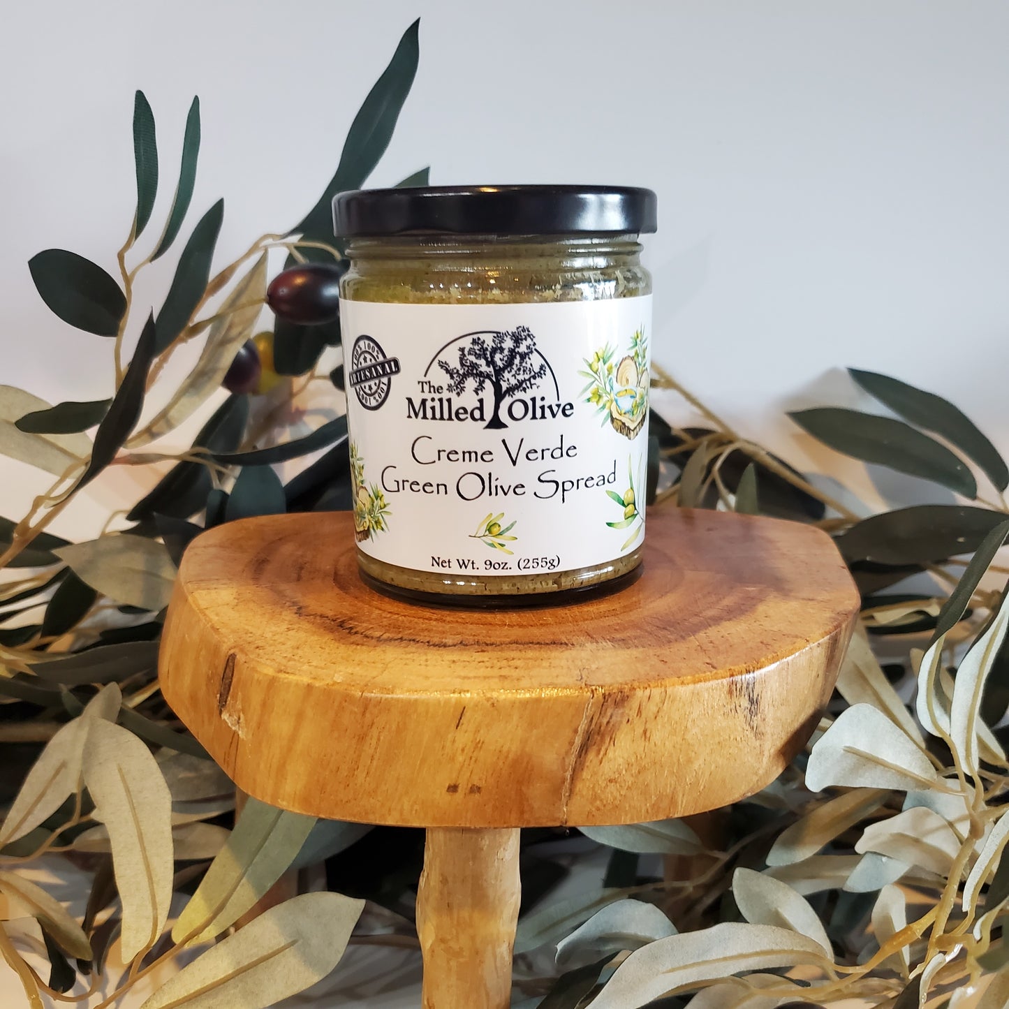 Creme Verde Green Olive Spread