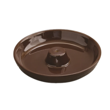NF Melamine Dainty Dish Dark Brown