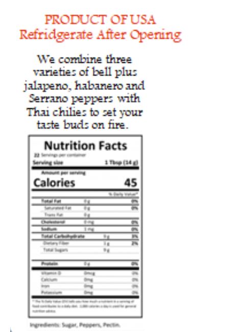 Hot Seven Pepper Jelly