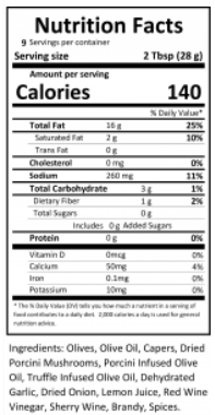 Porcini Truffle Tapenade