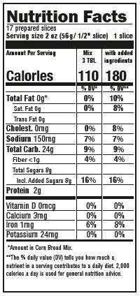Corn Bread Mix