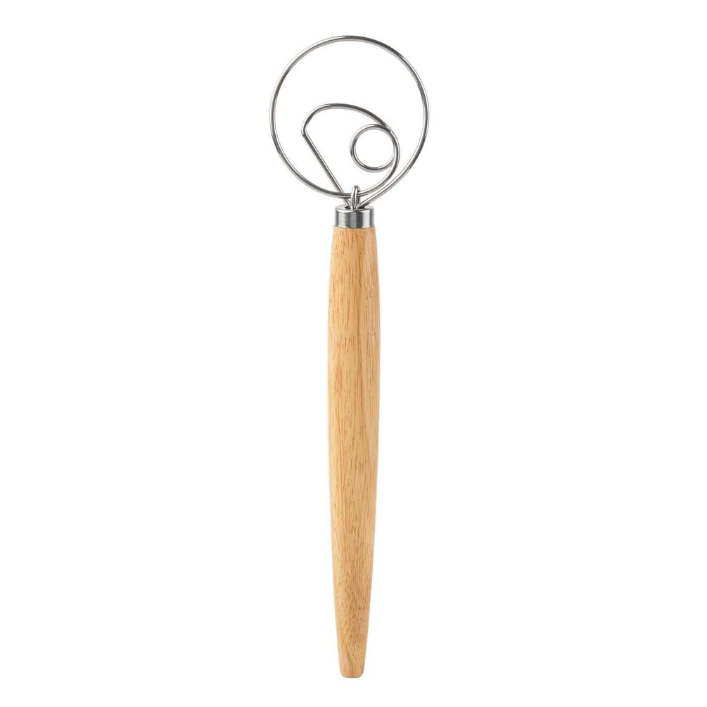 Danish Whisk Wood Handle