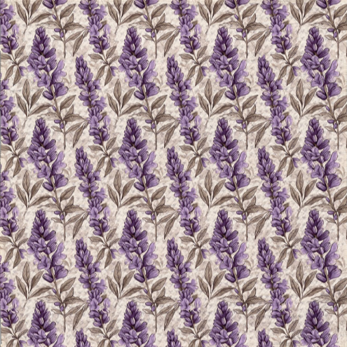 Beige Background lupine Eco Washcloth