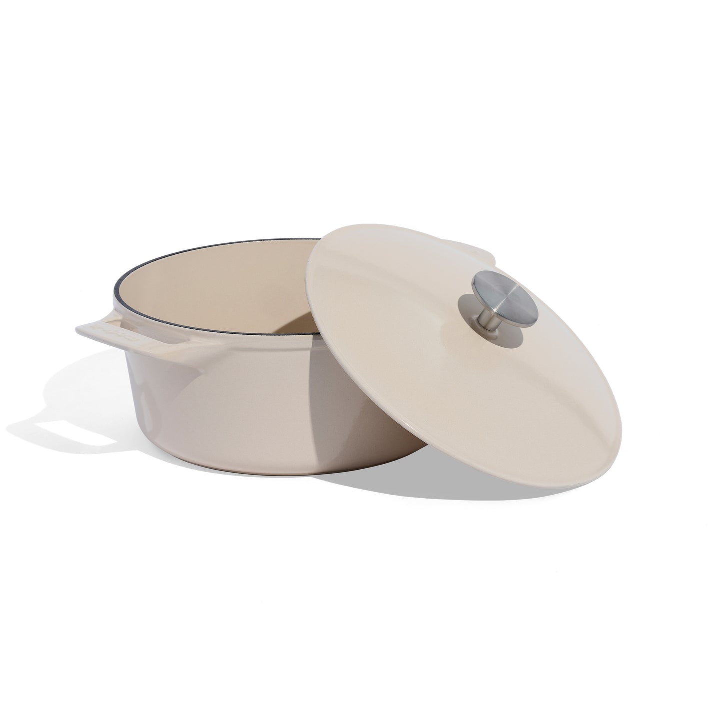 MI Dutch Oven Round 5.5qt Ant. White