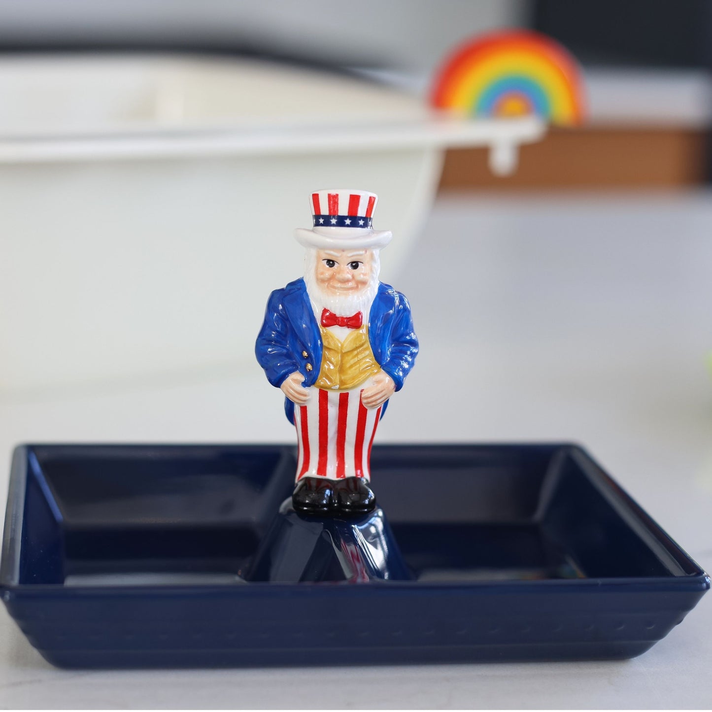 NF Melamine Dainty Dish Dark Blue