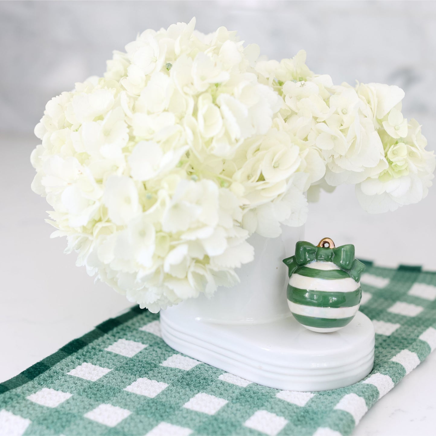 NF Mini Deck the Halls - Green Ornament