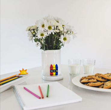 NF Utensil Crock - Pinstripes