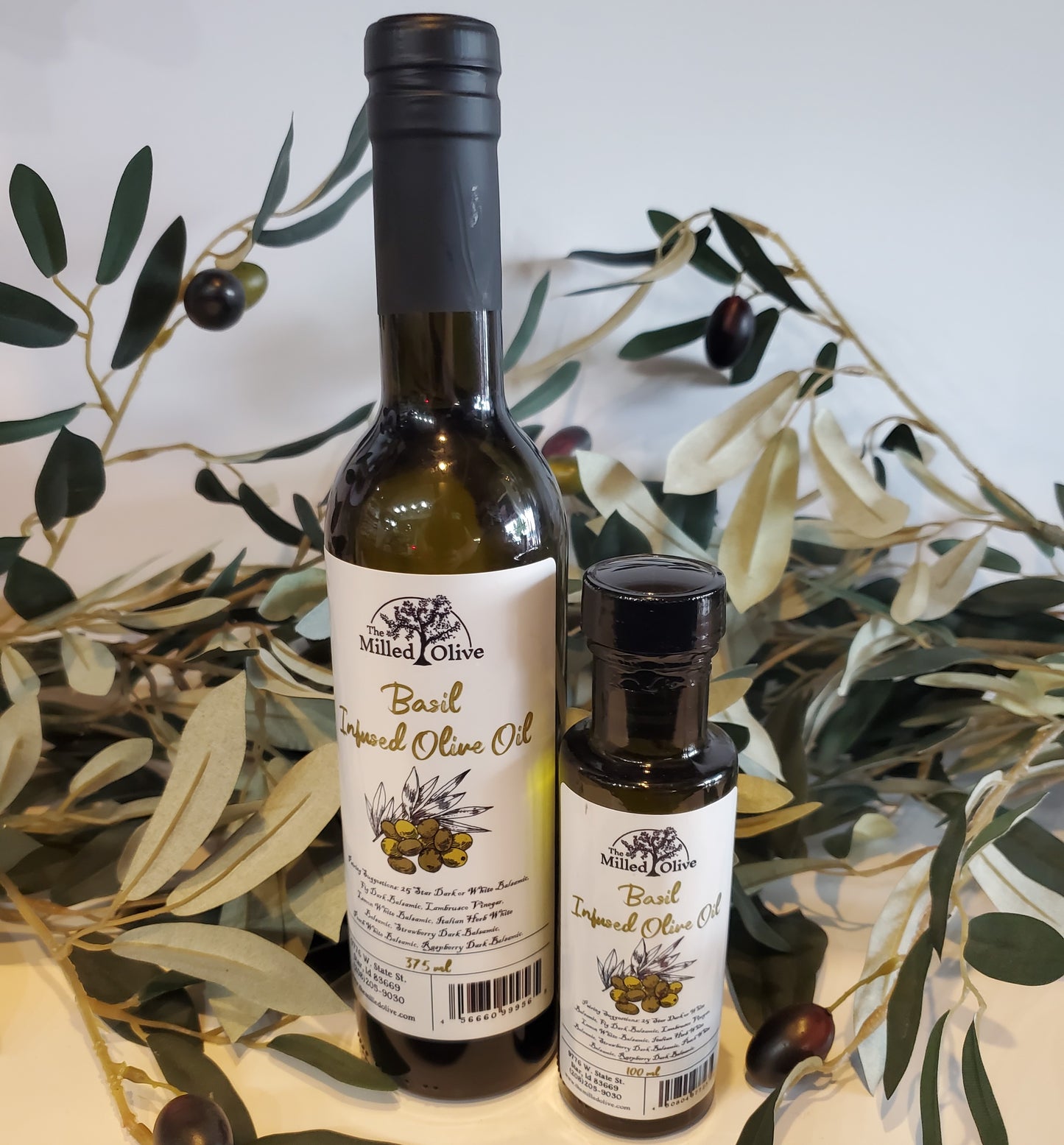 Basil Infused Olive Oil