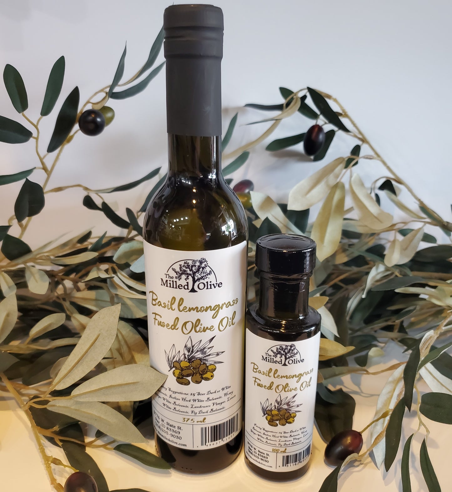 Basil Lemongrass Fused Olive Oil