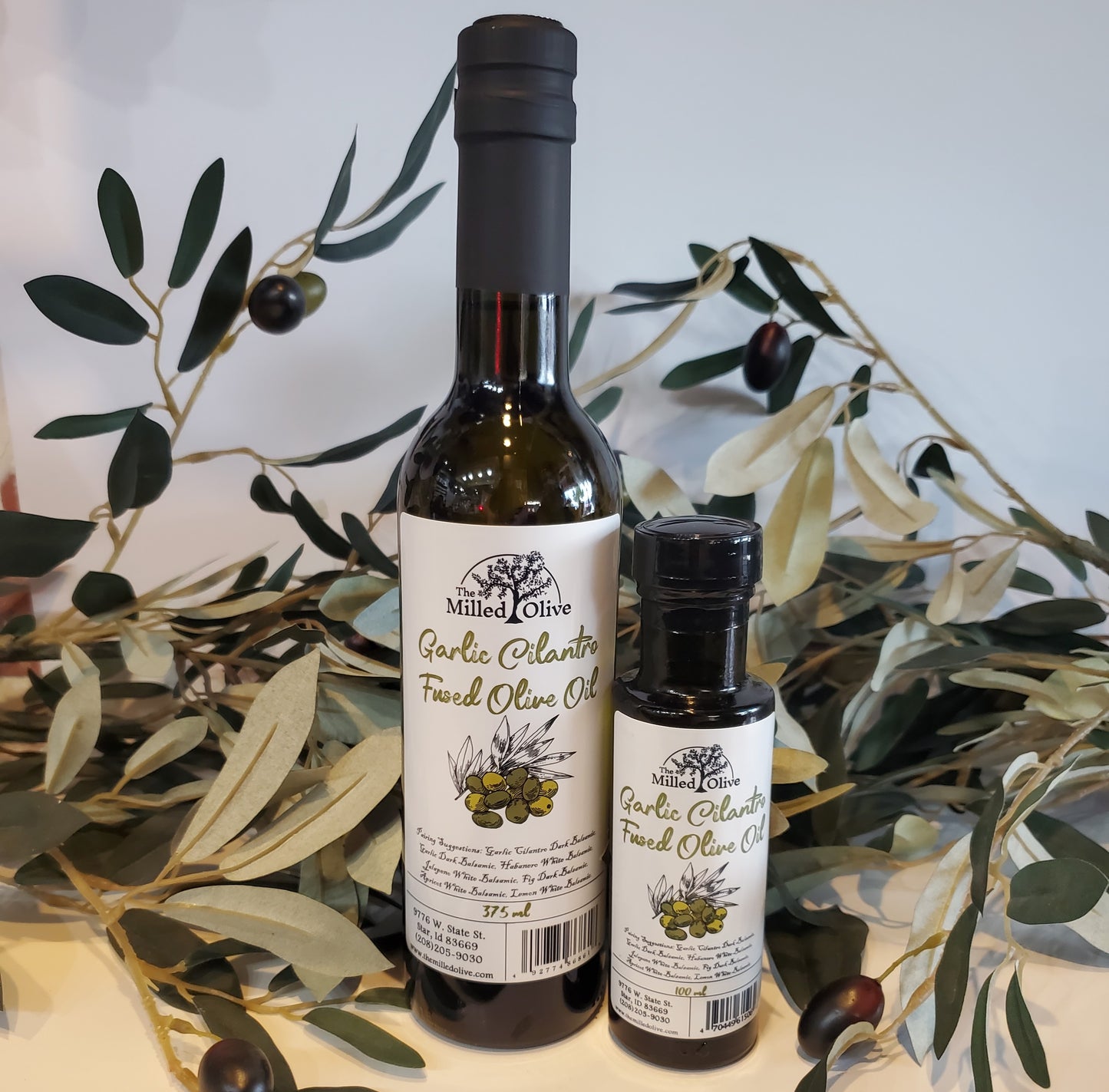 Garlic Cilantro Fused Olive Oil