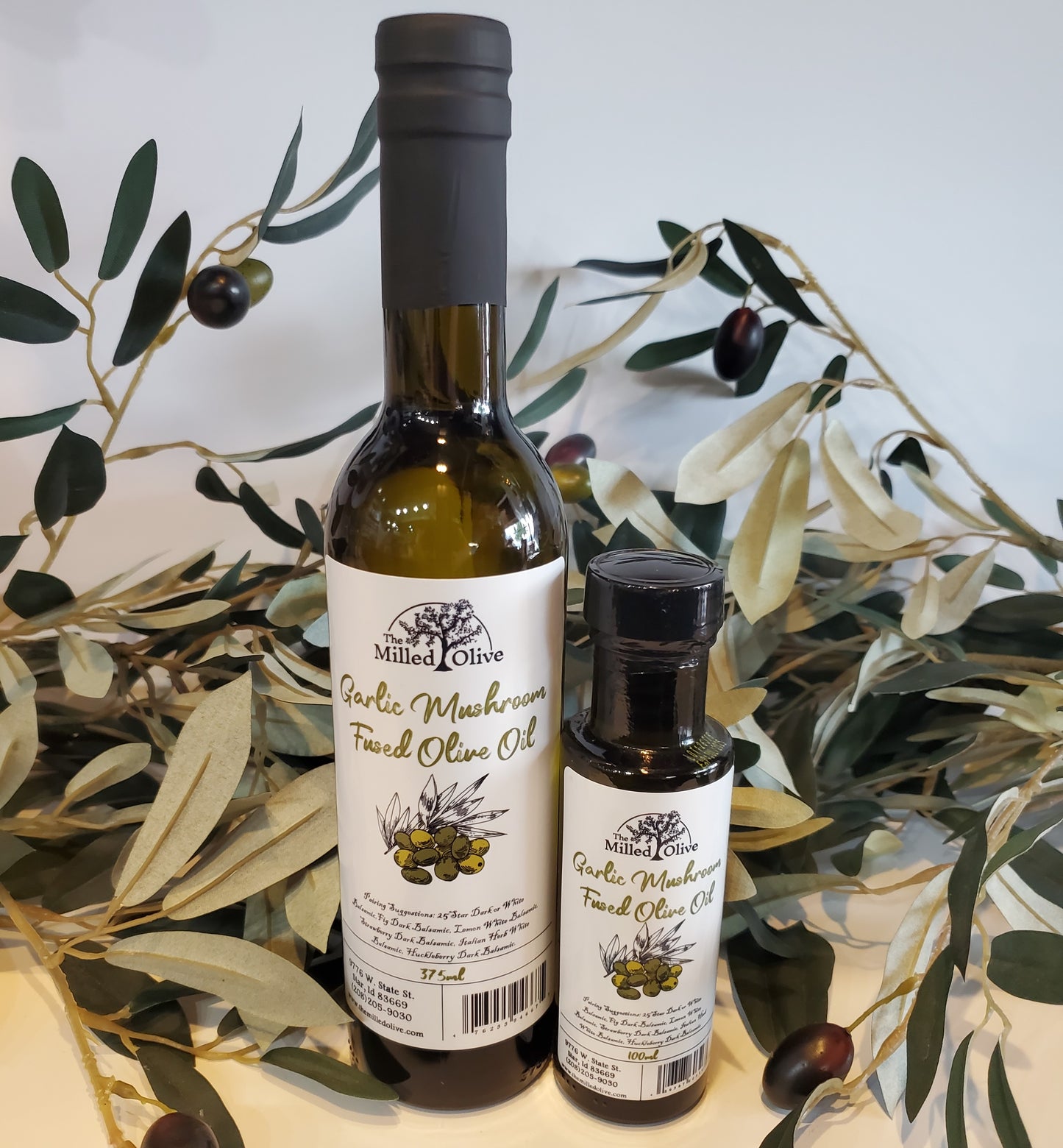 Garlic Mushroom Fused Olive Oil
