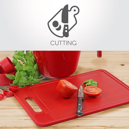 Cutting Board Defrost Tray - Red