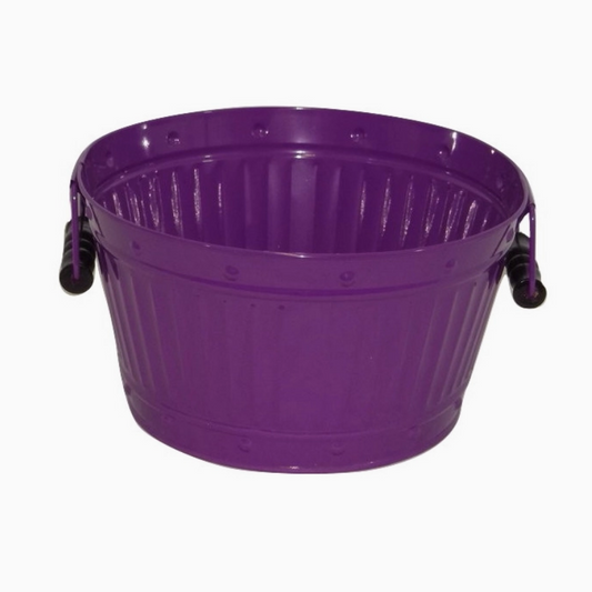 Round Tub Purple 10x5.5