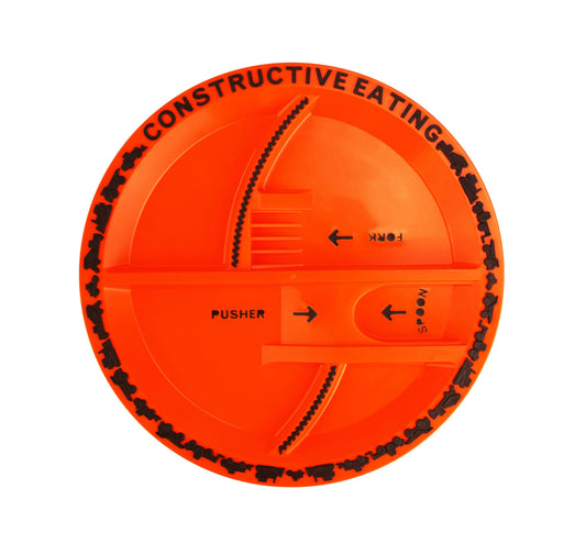 Plate Construction Orange
