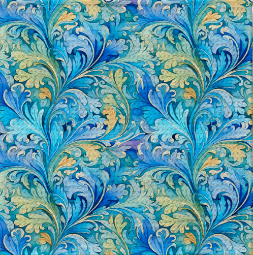 Acanthus Leaves Eco Washcloth