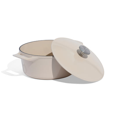 MI Dutch Oven Round 5.5qt Ant. White
