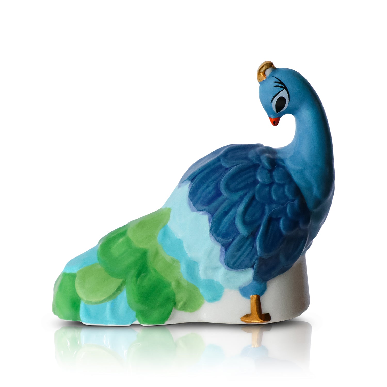 NF Mini Fancy Feather - Peacock
