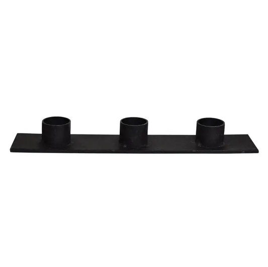 Three Candle Simple Candle Holder