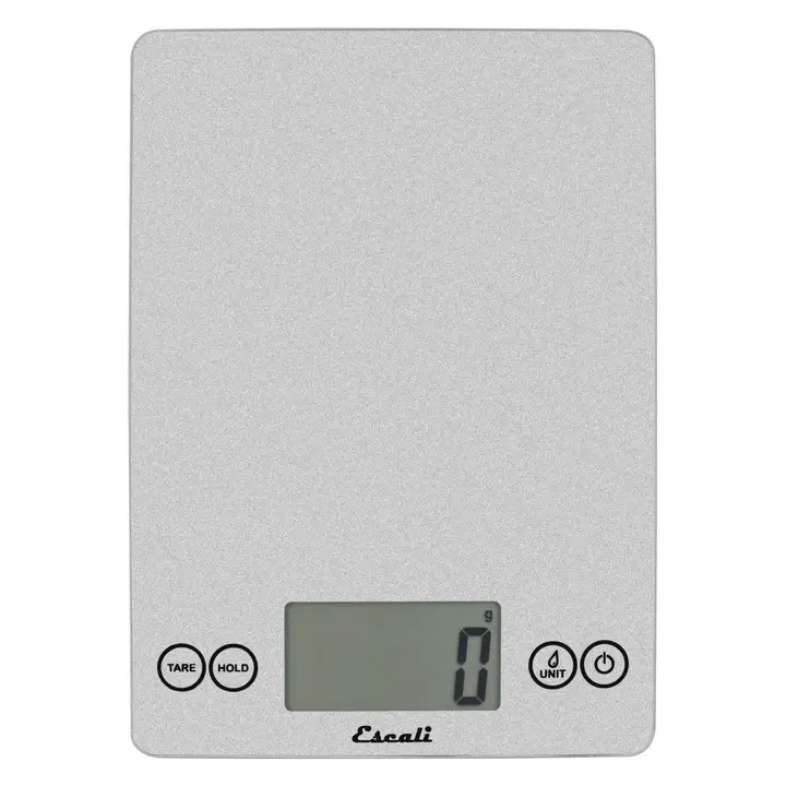 Escali Arti Glass Digital Scale - Silver
